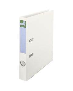 Pák.pořadač Q-Connect - A4, celoplastový, 5cm,bílý