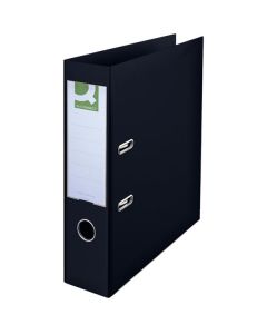 Pák.pořadač Q-C - A4, celoplast, 7,5 cm, černý