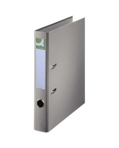 Pák.pořadač Q-Connect - A4, poloplastový, 5cm,šedý