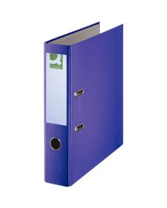 Pák.pořadač Q-C - A4, poloplast, 7,5 cm, fialový