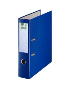 Pák.pořadač Q-C - A4, poloplast, 7,5 cm, modrý