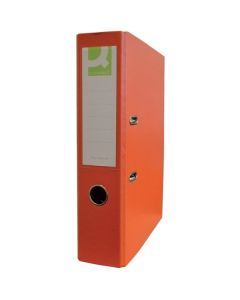 Pák.pořadač Q-C - A4, poloplast, 7,5 cm, oranžový