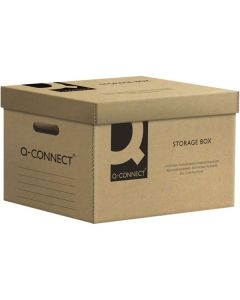 Archivační krabice Q-CONNECT-51,5x30,5x35,0cm,hněd