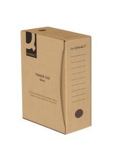 Archivační krabice Q-Connect - A4, šedá, 12 cm