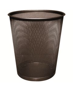 Odpadkový koš Q-Connect, drátěný, 18 l, černý