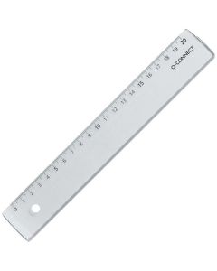 Plastové pravítko Q-Connect, 20 cm