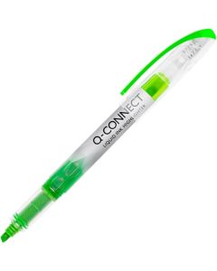 Zvýrazňovač Q-Connect Highlighter, zelený