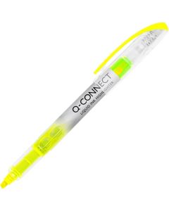 Zvýrazňovač Q-Connect Highlighter, žlutý
