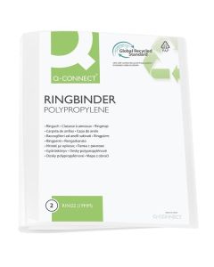 Prezent. 2kr.pořadač Q-C - A4, 2,6 cm, bílý, 1 ks