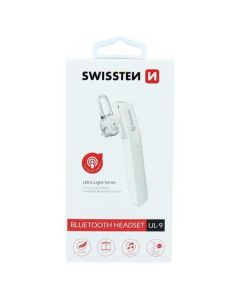 SWISSTEN BLUETOOTH HEADSET ULTRA LIGHT UL-9 WHITE