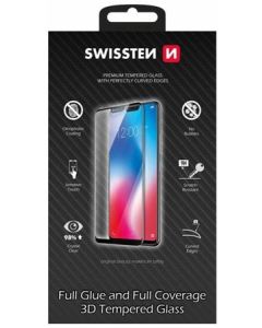 SWISSTEN OCHRANNÉ SKLO ULTRA DURABLE 3D APPLE IPHONE 7/8 ČERNÉ