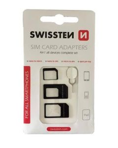SWISSTEN SIM ADAPTER 4in1