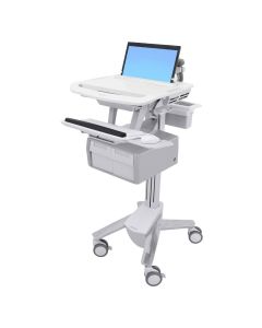 ERGOTRON StyleView® Laptop Cart, 2 Tall Drawers (2x1), vozík, pc, monitor, šuplík