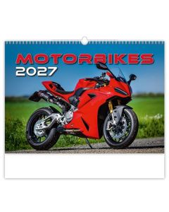 Nástěnný kalendář 2027 Motorbikes