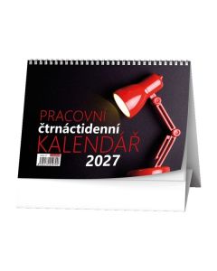 Stolní kalendář 2027 Pracovní čtrnáctidenní