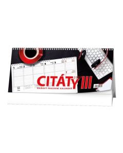 Stolní kalendář 2027 Citáty III