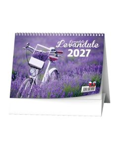 Stolní kalendář 2027 Levandule