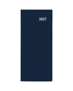 Měsíční diář 2027 PVC - modrý