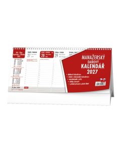 Stolní kalendář 2027 Manažerský daňový