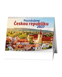 Stolní kalendář 2027 Poznáváme Českou republiku