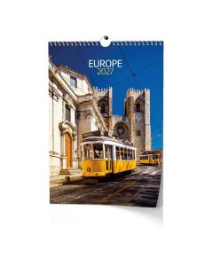 Nástěnný kalendář 2027 Europe