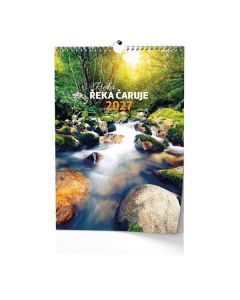 Nástěnný kalendář 2027 Řeka čaruje