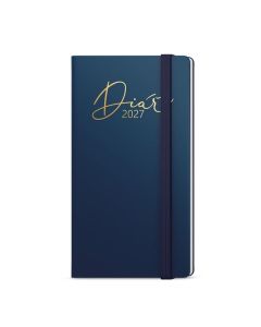 Týdenní kapesní diář 2027 Luxi - modrý