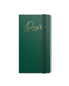Týdenní kapesní diář 2027 Luxi - zelený