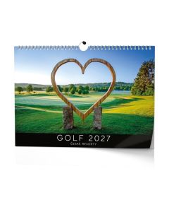 Nástěnný kalendář 2027 Golf - české resorty
