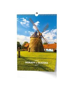 Nástěnný kalendář 2027 Krásy Moravy a Slezska