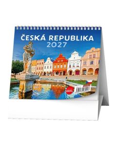 Stolní kalendář 2027 Česká republika