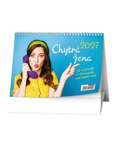 Stolní kalendář 2027 Chytrá žena