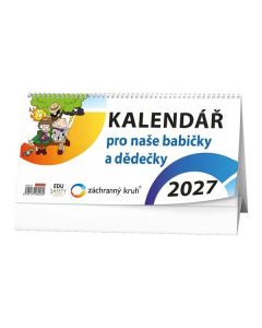 Stolní kalendář 2027 Pro naše babičky a dědečky