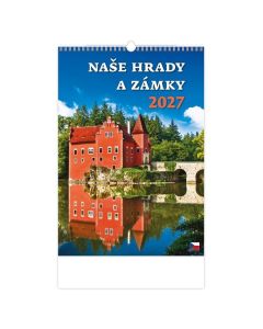 Nástěnný kalendář 2027 Naše hrady a zámky