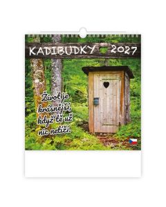 Nástěnný kalendář 2027 Kadibudky