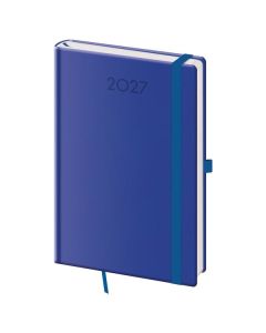 Týdenní diář 2027 Print Plus - A5, modrý