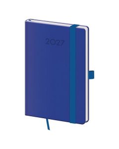 Týdenní kapesní diář 2027 Print Plus - modrý