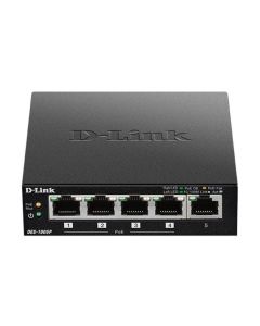D-Link DES-1005P 5-Port Fast Ethernet PoE Desktop Switch