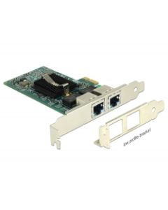 Delock PCI Express Karta > 2 x Gigabit LAN