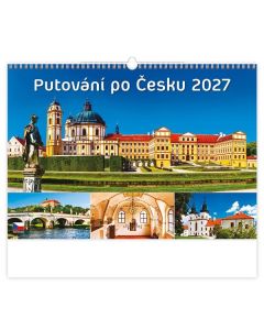 Nástěnný kalendář 2027 Putování po Česku