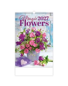 Nástěnný kalendář 2027 Magic Flowers