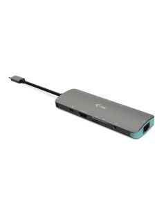 i-tec USB-C Metal Nano Docking Station 4K HDMI LAN + Power Delivery 100 W
