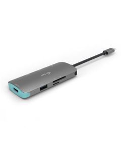 I-tec USB-C Metal Nano Dock 4K HDMI + Power Delivery 100 W