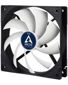 ARCTIC F12 black ventilátor 120mm / černobílý