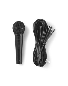 Nedis MPWD25BK - Kabelový Mikrofon | Citlivost: -72 dB +/- 3 dB | 85 Hz – 11 kHz | 5 m