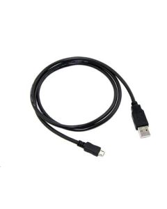 C-TECH Kabel USB 2.0 AM/Micro, 0,5m, černý