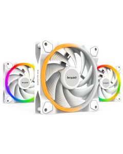 Be quiet! / ventilátor Light Wings White / 120mm / PWM / high speed / 3-pack / bílý