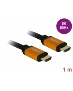 Delock Ultra vysokorychlostní HDMI kabel, 48 Gbps, 8K 60 Hz, 1 m