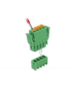Delock Set svorkovnice pro PCB 4 pin rozteč 3,81 mm vertikální