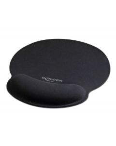 Delock Ergonomická podložka pod myš s gelovou opěrkou zápěstí